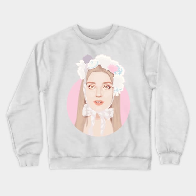 Poppy Crewneck Sweatshirt by ArtMoore98